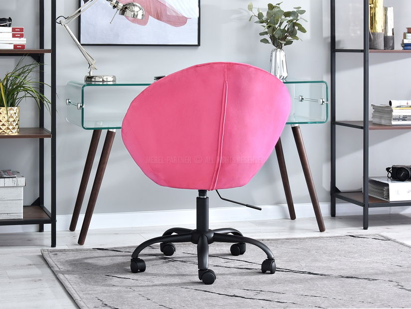 Křeslo Lush 4 (růžová + černá)