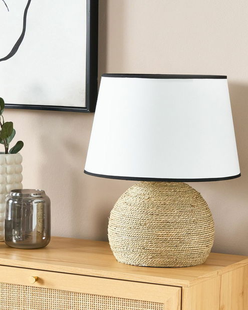 Stolní lampa Goliath (světlé dřevo)