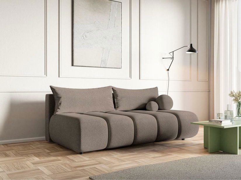 Pohovka trojsedačka Didier mini (béžová + černá)