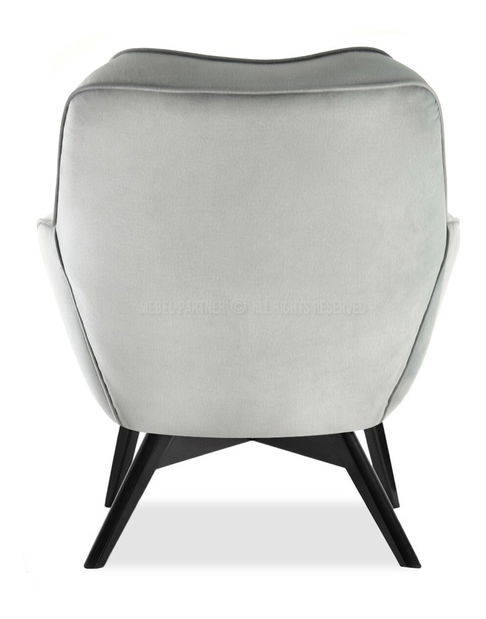 Designové křeslo Merch (šedá)