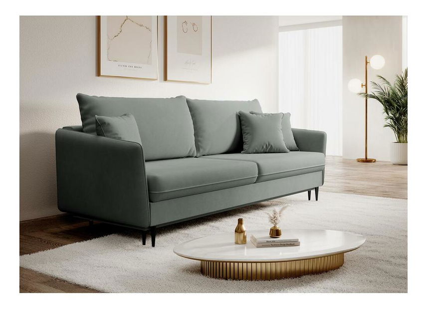 Pohovka trojsedačka Vivaldio (šedá + černá)