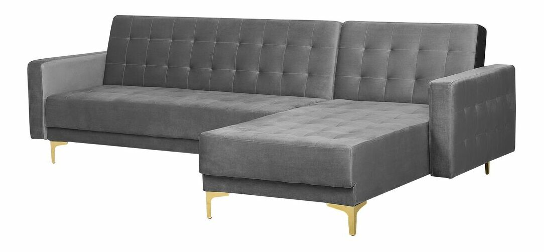 Rohová sedací souprava Aberlady 4 (šedá) (P)