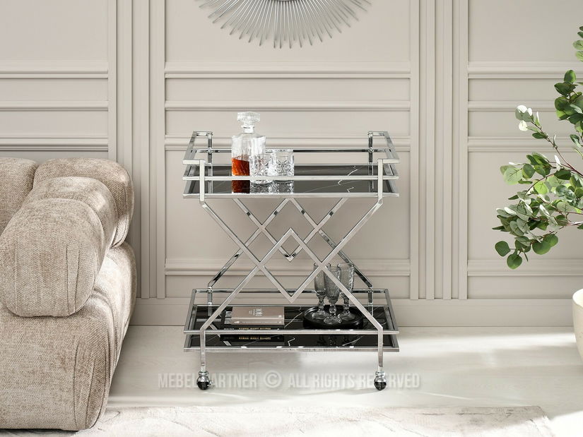 Konferenční stolek Gemido (černá)