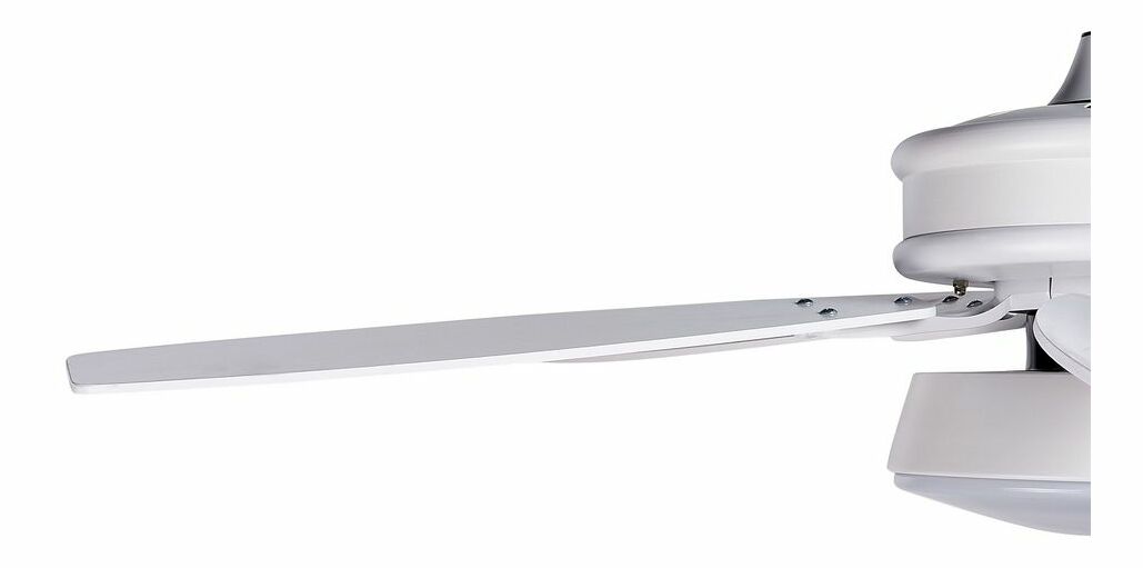 Stropní ventilátor se světlem Logza (bílá)