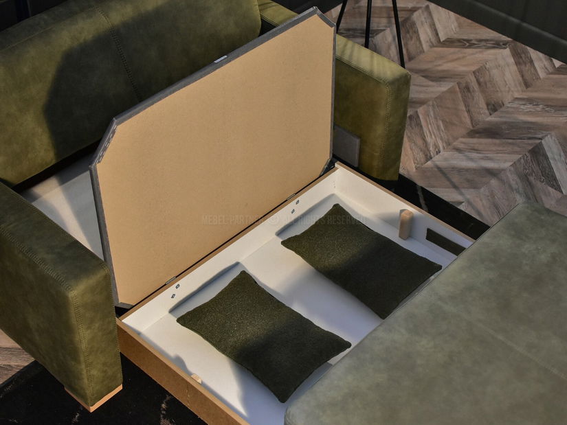 Pohovka dvousedačka Modernos (zelená)