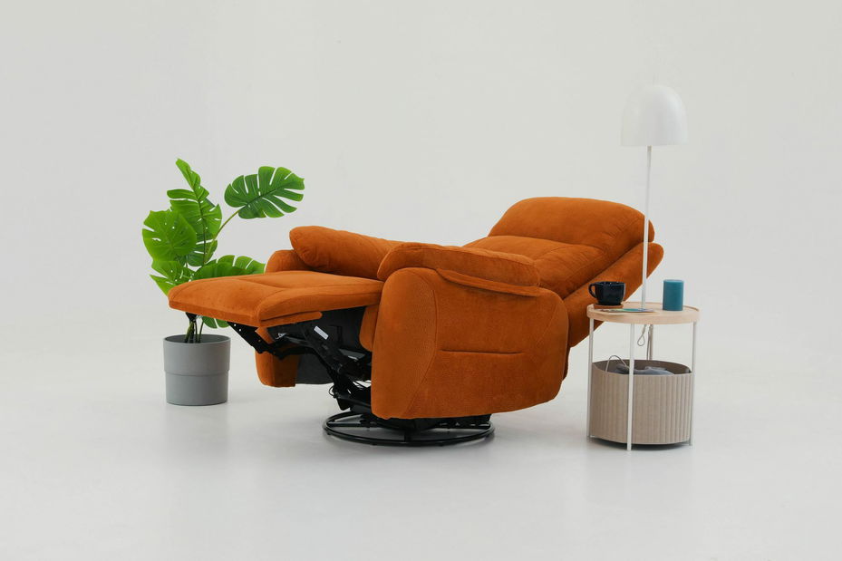 Polohovatelné křeslo Comfie (červená)