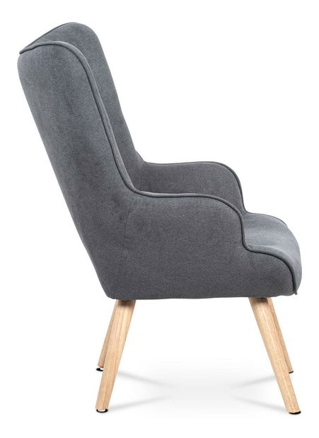 Křeslo s podnoží Avanzabamos (šedá)