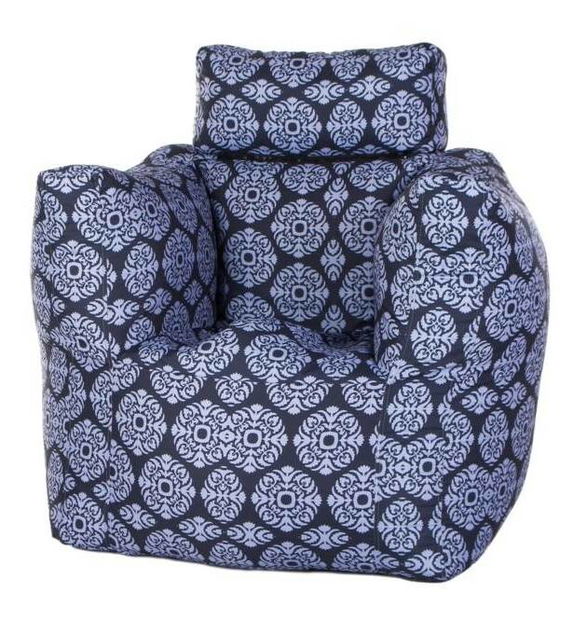 Sedací pytel s taburetem Tatry Plus (šedá)