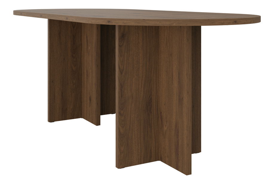 Rozkládací jídelní stůl Ovalina (béžová písková)