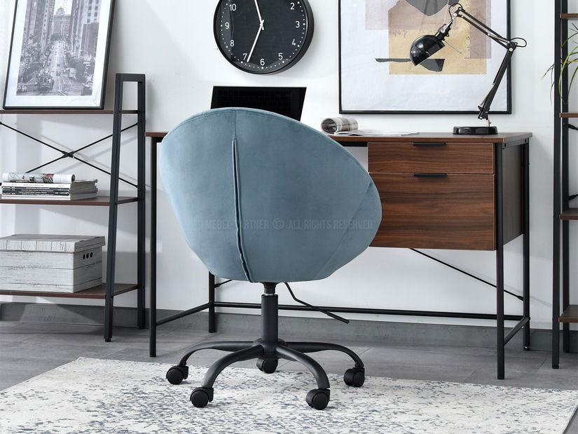 Křeslo Lush 4 (modrá + černá)