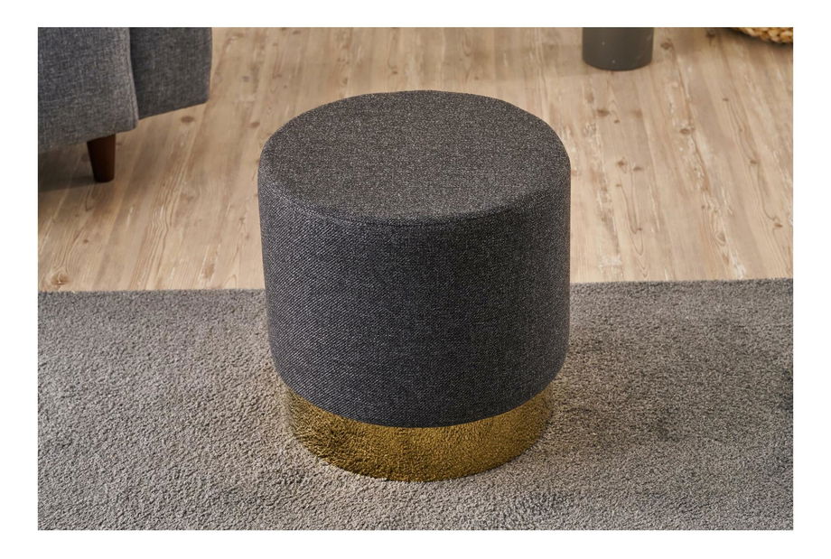 Taburetka Boogie (kouřová)