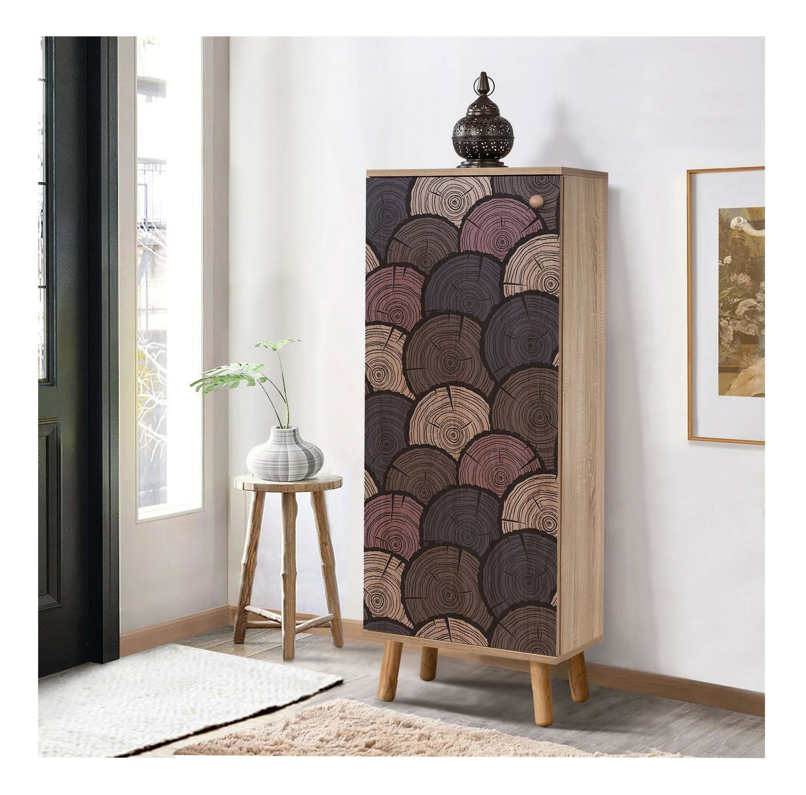 Botník (skříňka na boty) Beside 20 (dub sonoma)