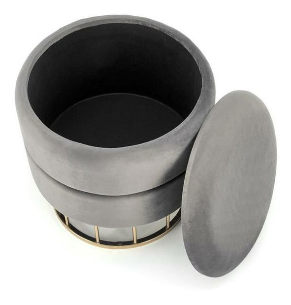 Taburet Escala (šedá)