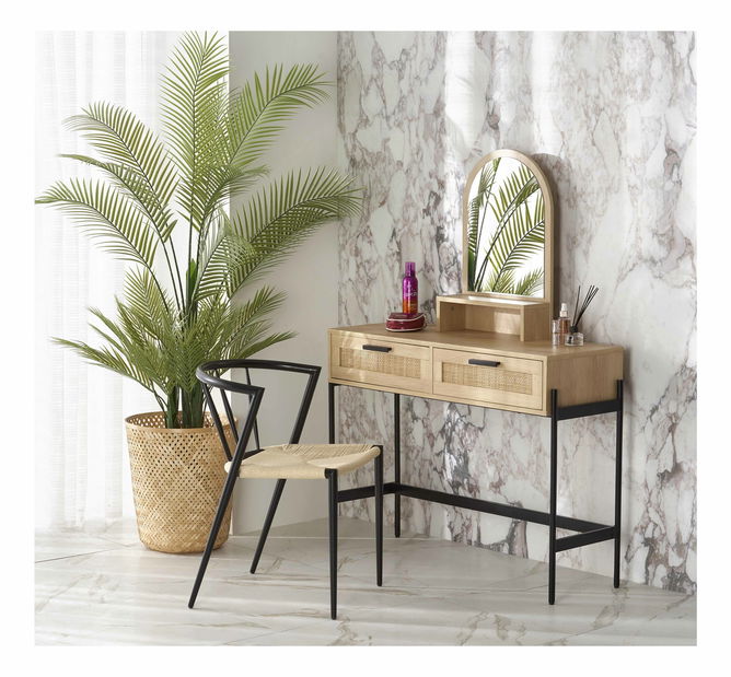 Konzolový stolík Caren (černá)