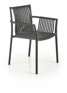 Zahradní židle Karma K492 (černá)