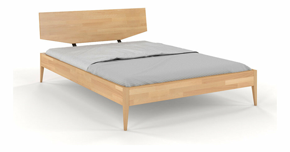 Manželská postel 120 cm Scandinavian (bez roštu a matrace) (buk)