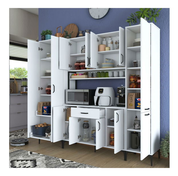 Set kuchyňských skříněk Bisaka 4 (bílá)