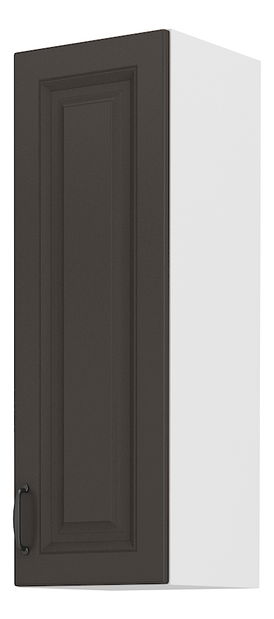Horní kuchyňská skříňka Sheila 30 G 90 1F (bílá + grafit)
