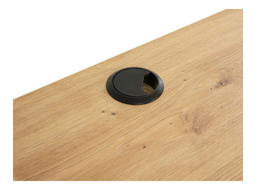 Pc stolek Noralan I (dub artisan + černá)