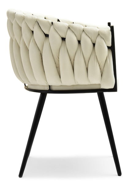 Jídelní židle Radio (černá)