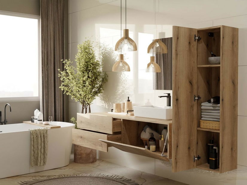 Skříňka pod umyvadlo Terca 2 (dub evoke)