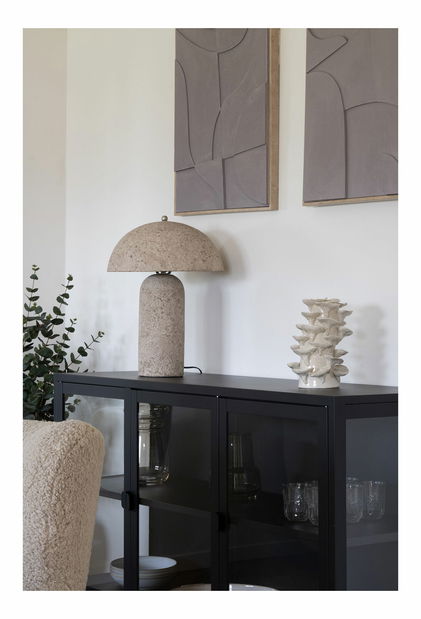 Stolní lampa Adoteria (kamenná)