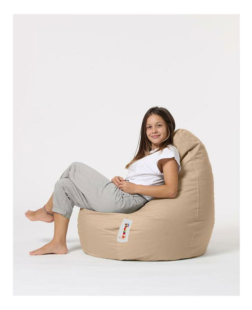 Sedací pytel Dolce (šedohnědá)