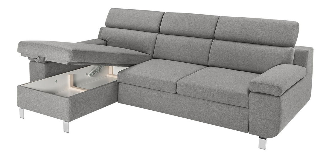 Rohová sedací souprava BRW Remi RECBK.2F (šedá) (L)