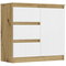 Komoda Rygna (artisan + bílá)