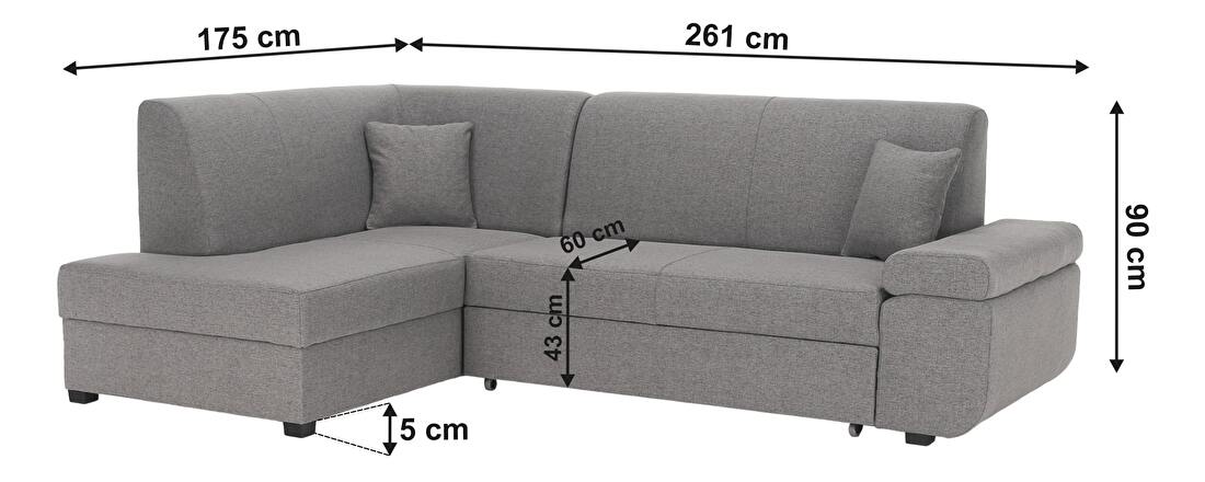 Rozkládací sedací souprava Fusia (neve 85) (L) 