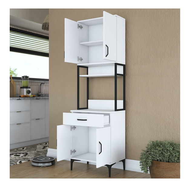 Kuchyňská skříňka Bulelo 1 (bílá)