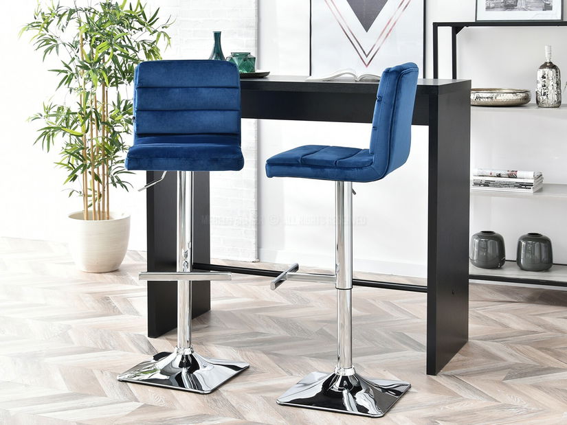 Židle Hanoi (námořnická + chromová)