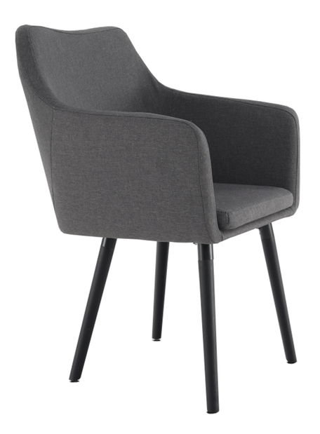 Jídelní židle Dabir (šedohnědá)