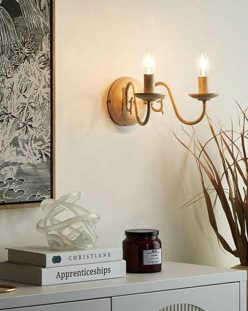 Nástěnné svítidlo Briston (bílá)