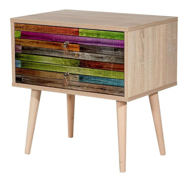 Noční stolek Sopatu 14 (dub sonoma)