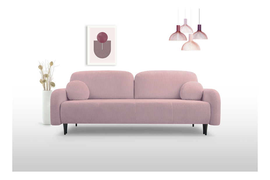 Pohovka Clover (růžová)