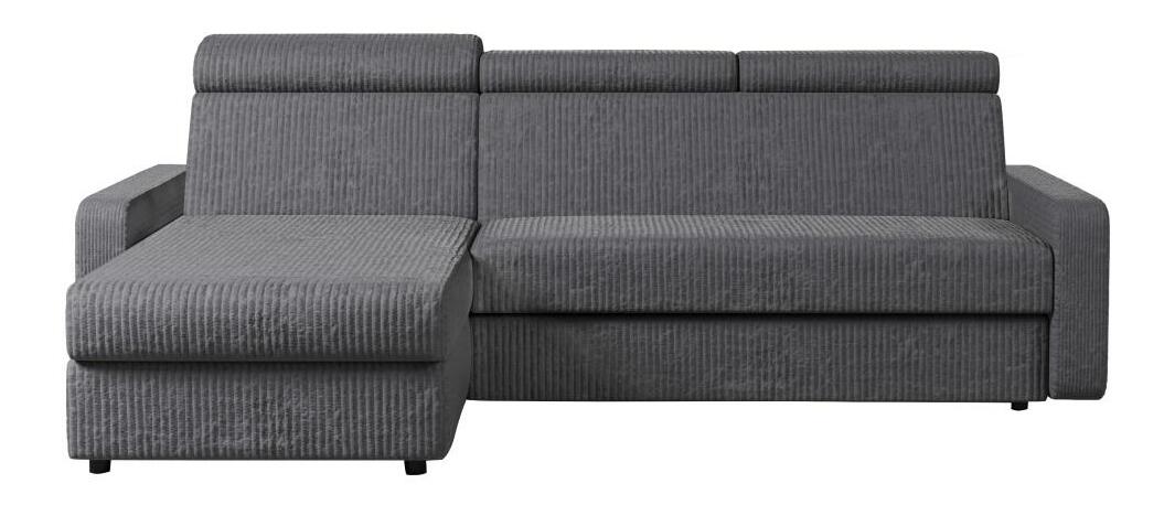 Rohová sedací souprava Moira (šedá) (L)