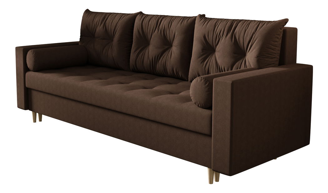 Pohovka trojsedačka Summit (tmavě hnědá)