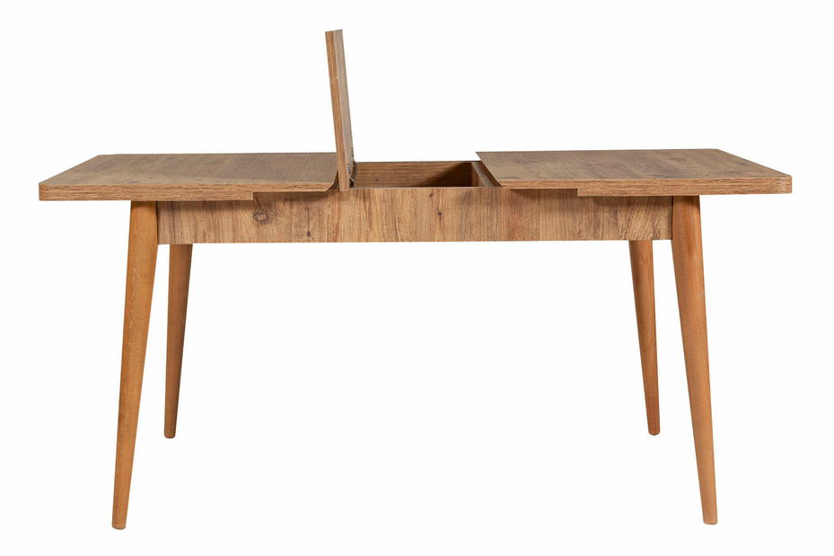 Jídelní set Vlasta 1 (borovice antlantic + antracit) (pro 4 osoby)