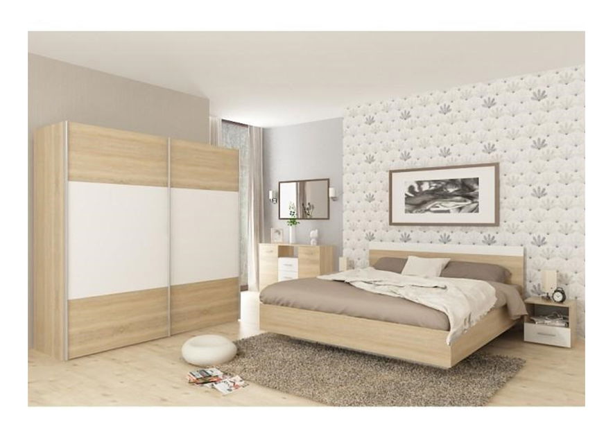 Manželská postel 180 cm Gaila