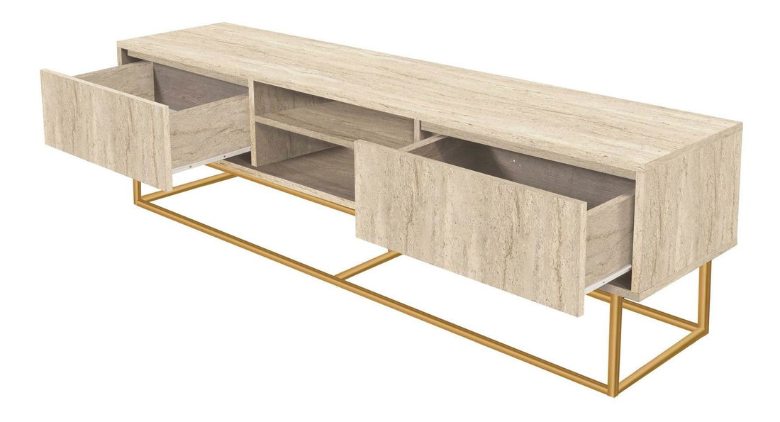 TV stolek/skříňka Maddame 2 180 (travertin)