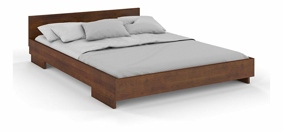 Manželská postel 200 cm Naturlig Larsos (borovice)
