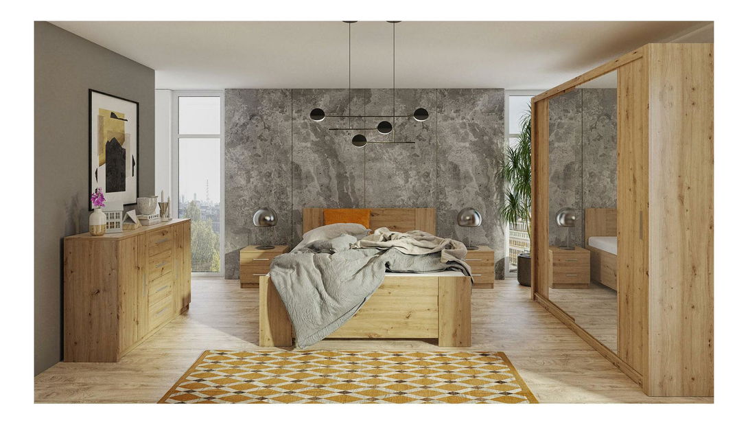 Ložnice Bonaparte 2 (dub artisan)