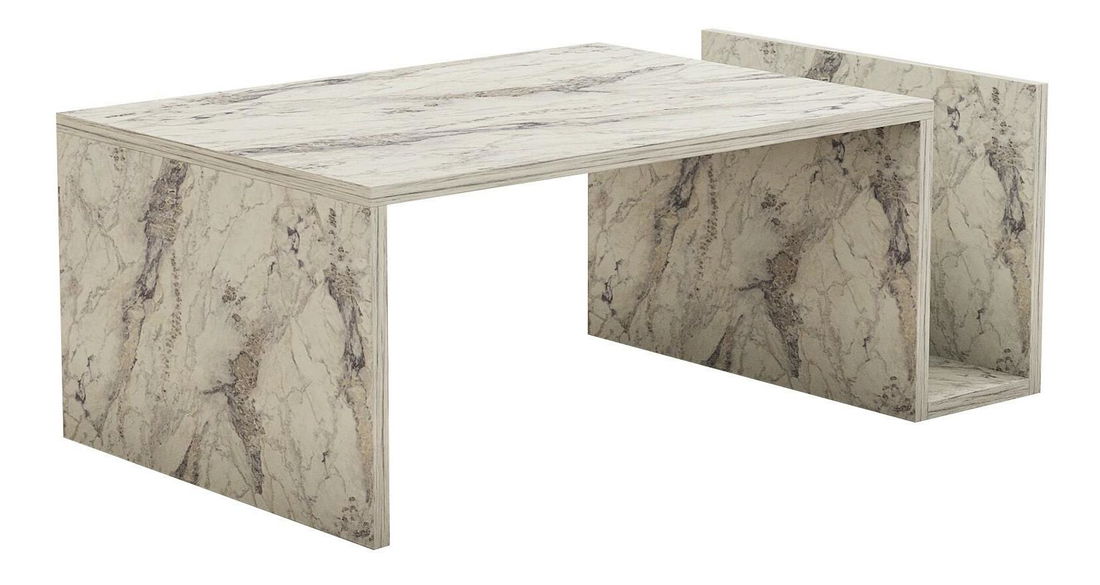Konferenční stolek Megan (mramor frézie)