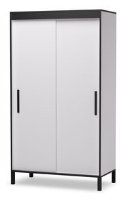 Šatní skříň Benaul (bílá)