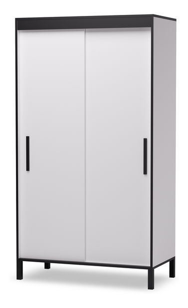 Šatní skříň Benaul (bílá)