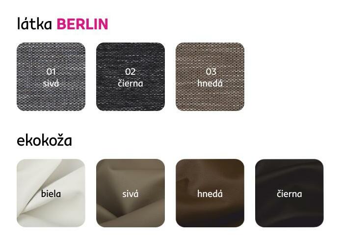 Rohová sedací souprava U Tuzzo (ekokůže černá + šedý melír)