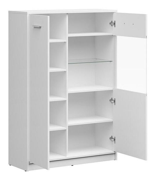 Vitrína BRW Nepo Plus 24 (bílá)