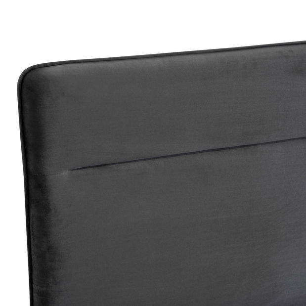 Jednolůžková postel 90 cm Nodrizas (šedá) (s roštem)