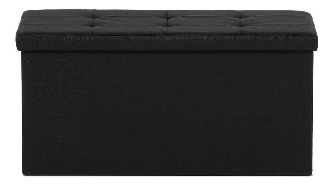 Taburetka Tuvimos (černá) (s úl. prostorem)